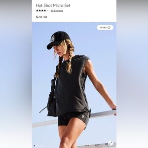 NWT Free People Movement Hot Shot Micro Set!
